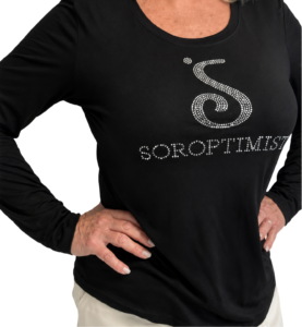 Soroptimist Bling Long Sleeve