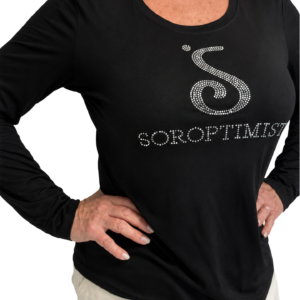 Soroptimist Bling Long Sleeve