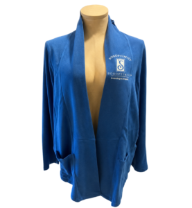 Blue Soroptimist Cardigan
