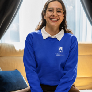 Blue Soroptimist Crewneck